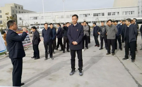優沃特—新聞更新—縣委書記秦保建帶領長垣縣鄉村振興觀摩團蒞臨我公司調研116